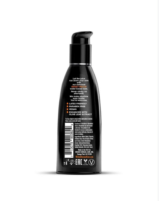 Water Based Lubricant - Sweet Peach
