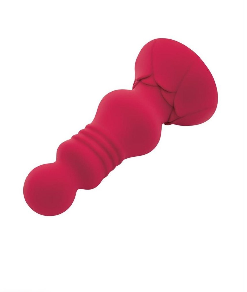 Floret Vibrating Booty Plug W/ Remote