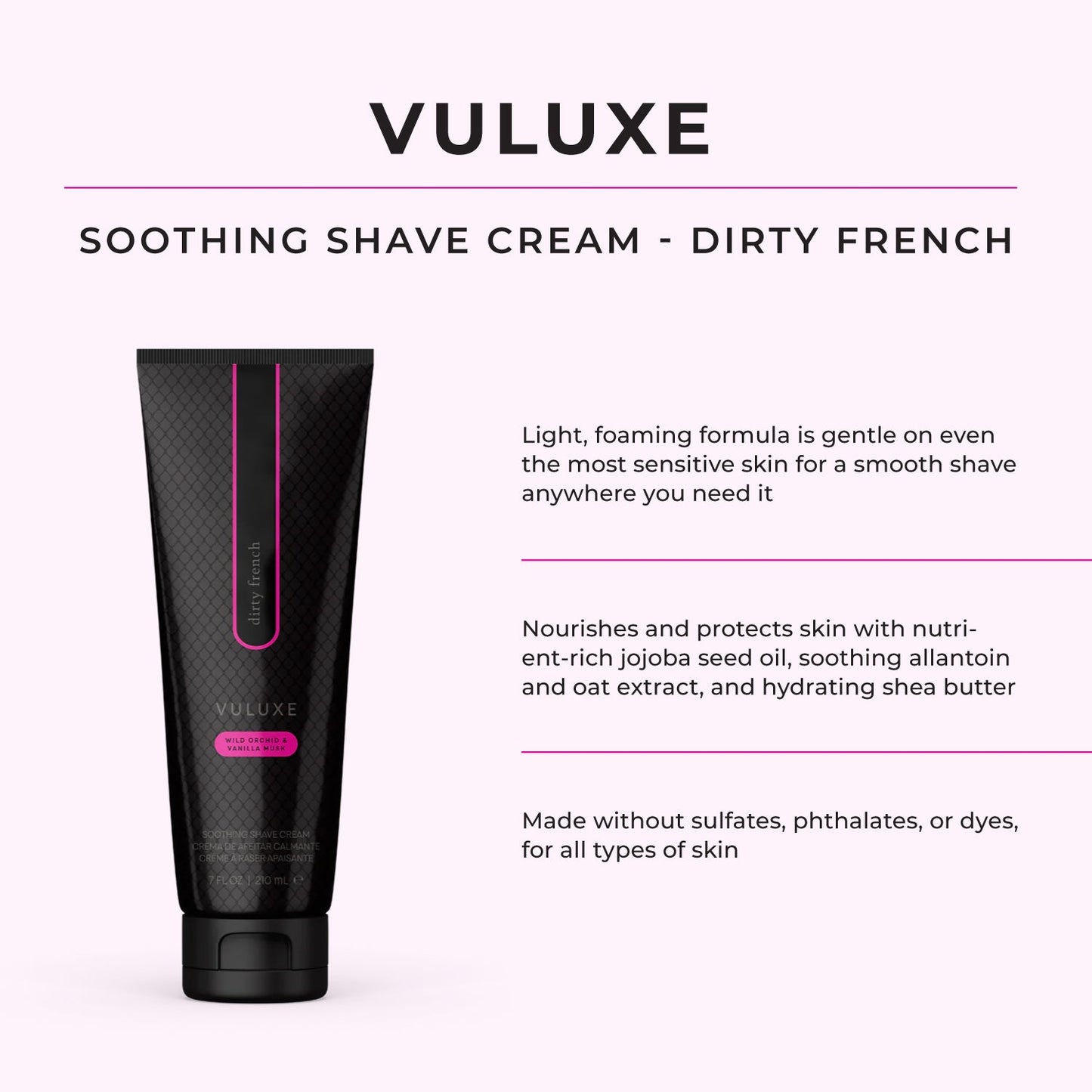 Vuluxe Shave Cream - Dirty French