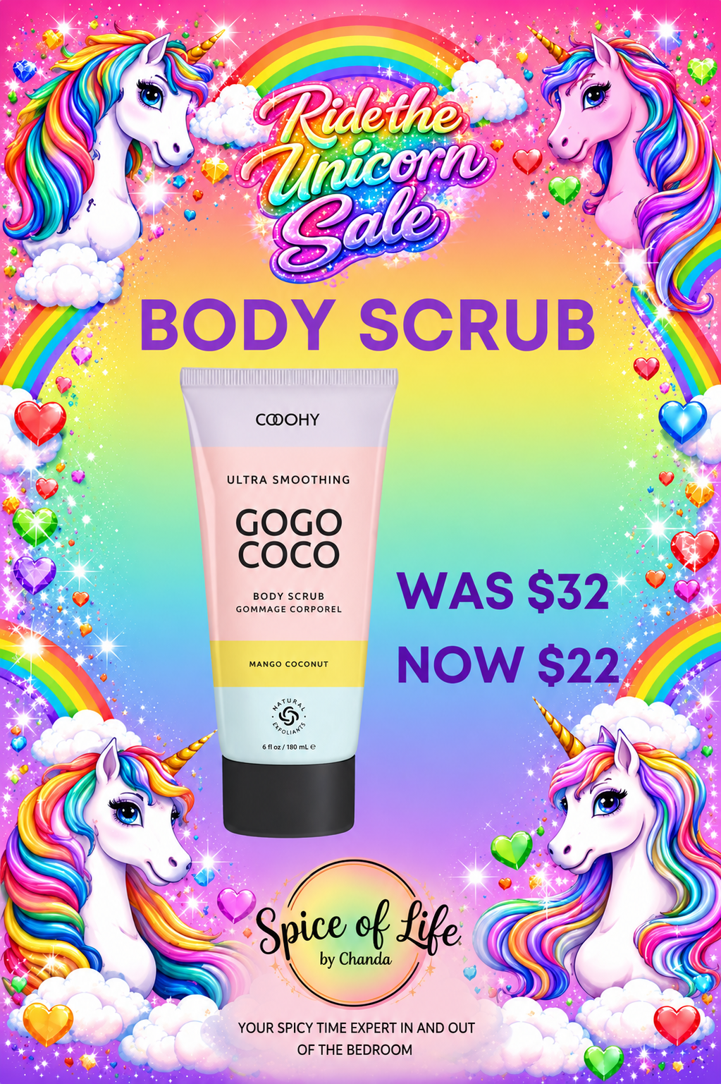 Body Scrub - Mango Coconut