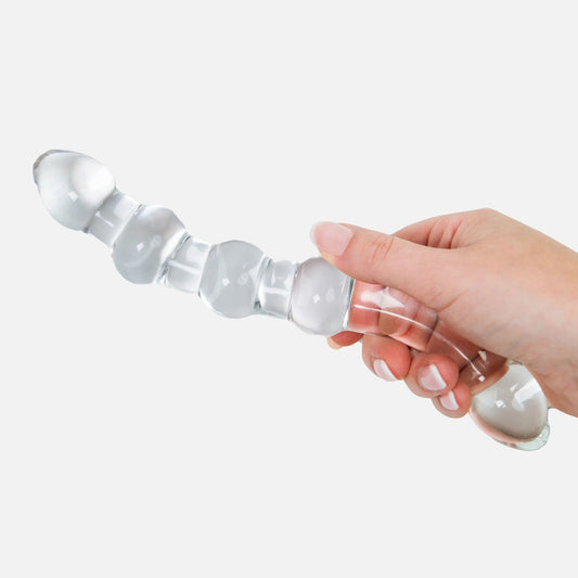 Tempt & Tease - Ribbed Glass Toy