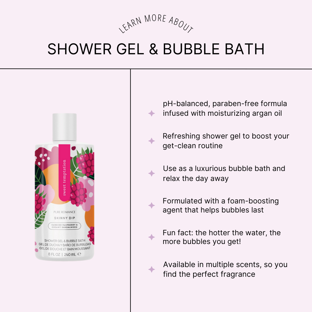 Shower Gel & Bubble Bath - Sweet Temptation