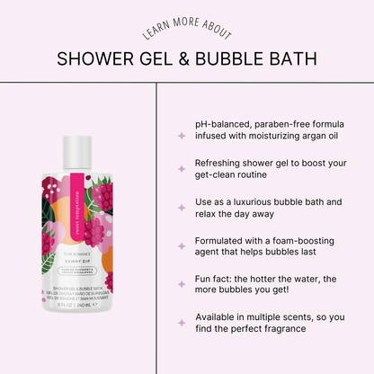 Shower Gel & Bubble Bath - Sweet Temptation