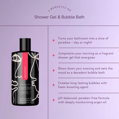 Shower Gel & Bubble Bath - Dirty French