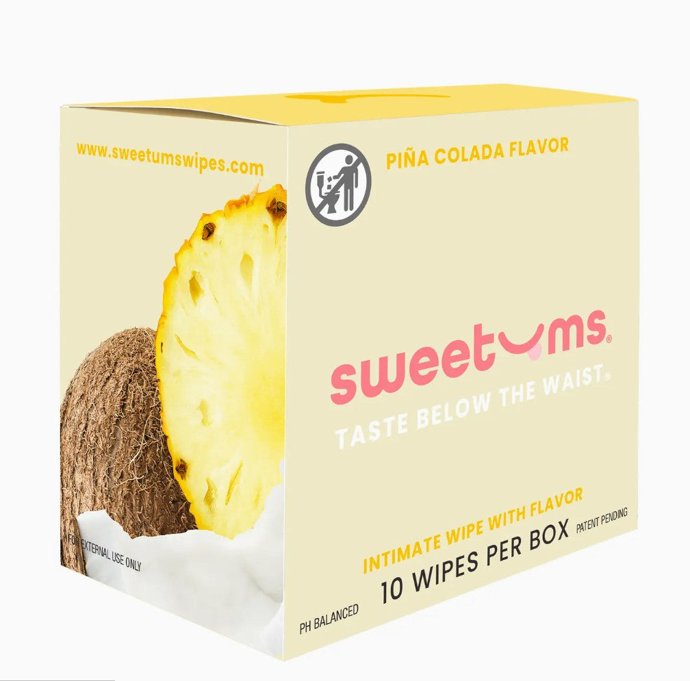 Sweetums Personal Wipes - Pina Colada