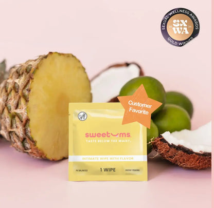 Sweetums Personal Wipes - Pina Colada