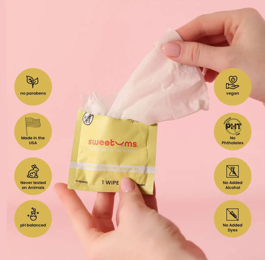 Sweetums Personal Wipes - Pina Colada