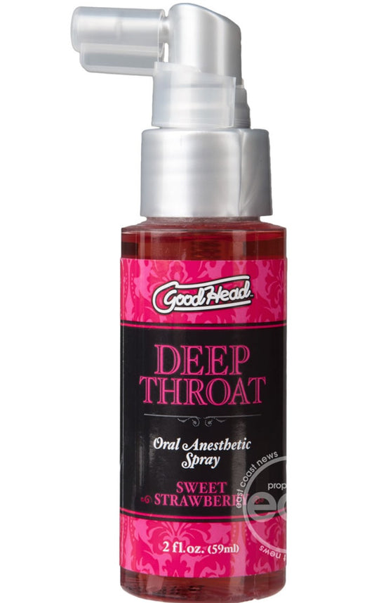 GoodHead Deep Throat Spray - Sweet Strawberry