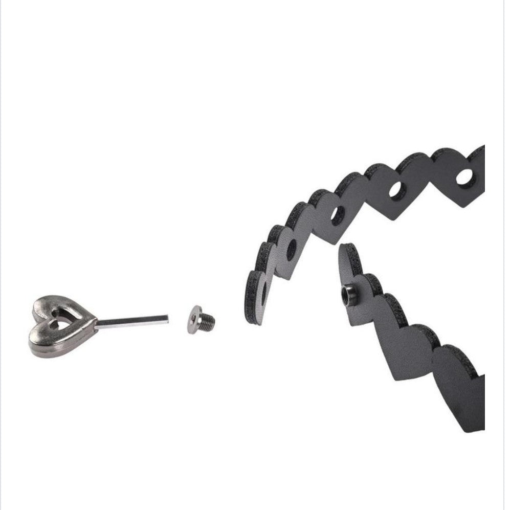 Heart Day Collar / Choker Style Necklace