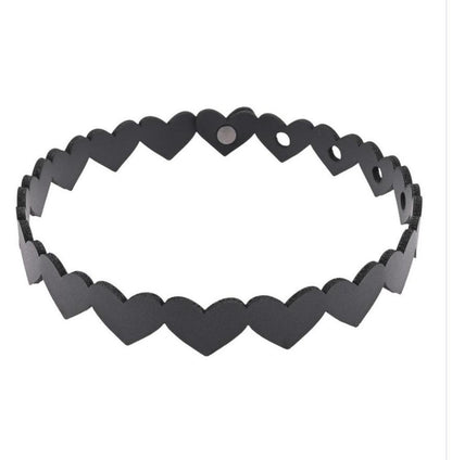 Heart Day Collar / Choker Style Necklace