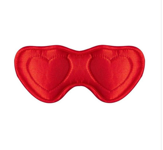 Red Heart Blindfold