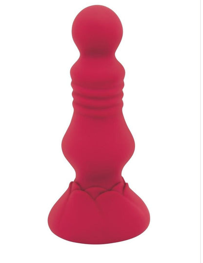 Floret Vibrating Booty Plug W/ Remote
