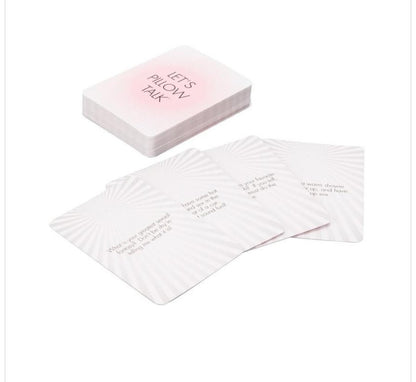 Pillow Talk Couples Card Game