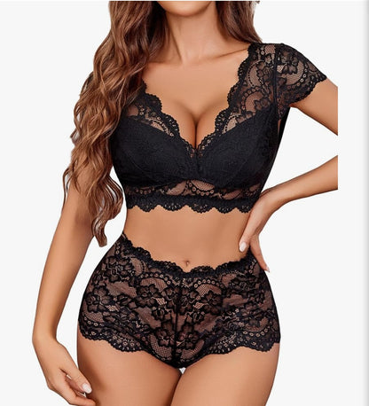 Sweet Dreams Two Piece - Black