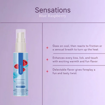 Sensations Warming - Blue Raspberry