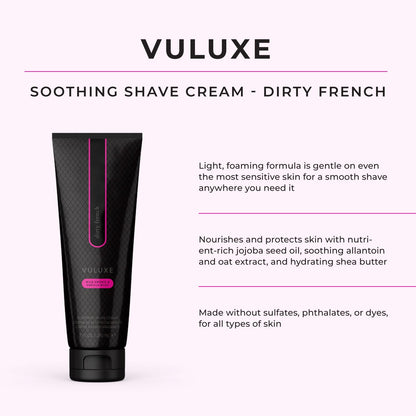 Vuluxe Shave Cream - Dirty French