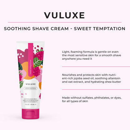 Vuluxe Shave Cream - Sweet Temptation