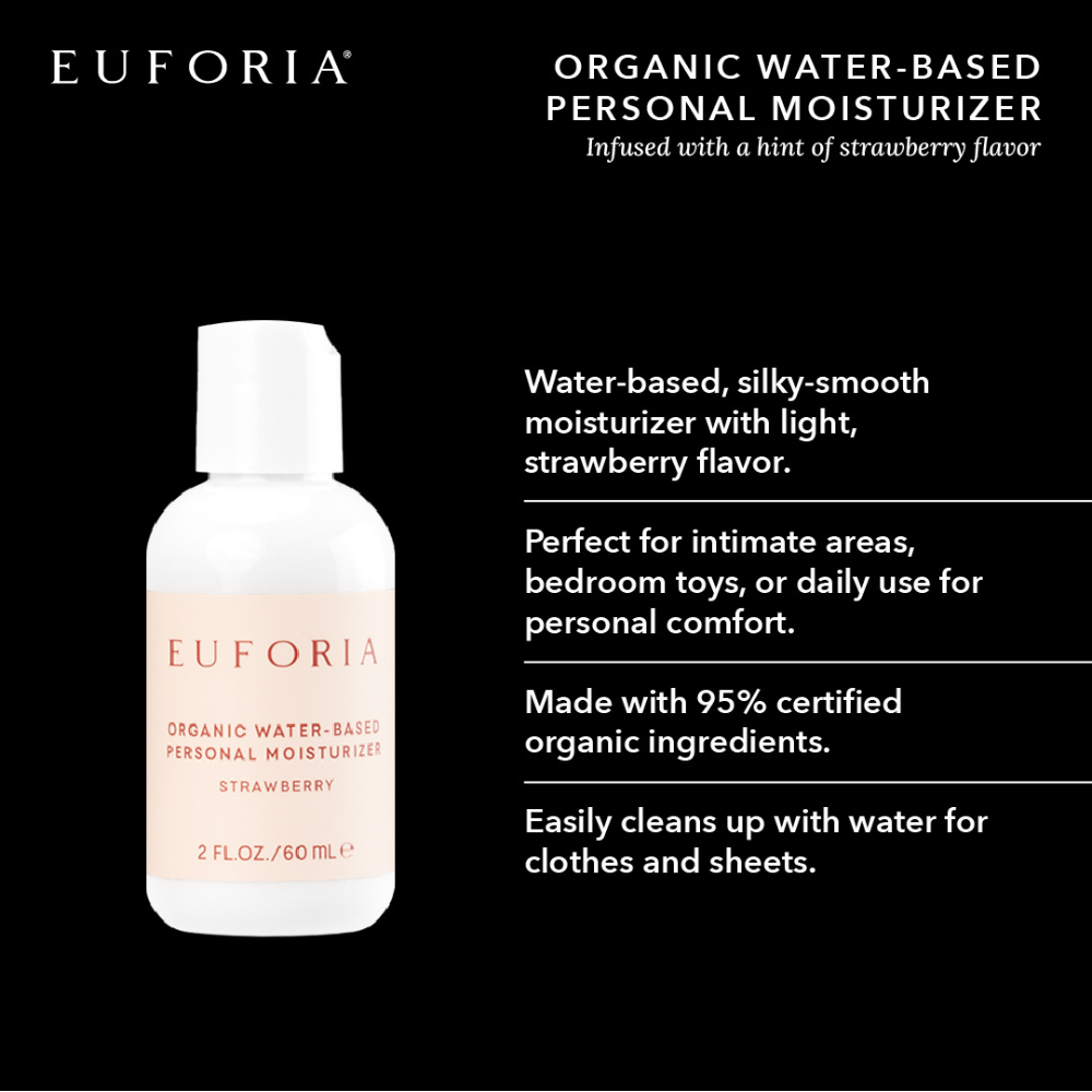 Organic Water Based Moisturizer - Strawberry