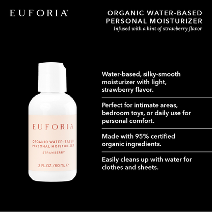Organic Water Based Moisturizer - Strawberry